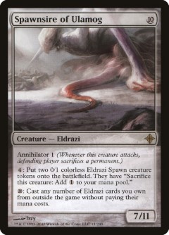 Spawnsire of Ulamog Rise of the Eldrazi